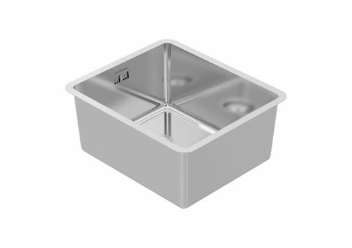 DESIGNER 380 R15 SINGLE BOWL STAINLESS STEEL SATIN