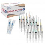 SYRINGE 3CC W/NDL, (100/BX 8BX/CS)