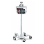 STAND, MOBILE W/BASKET 