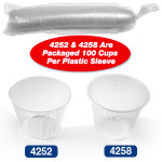 Graduated Medicine Cup Economy 1 oz. Clear Polypropylene Disposable CUP, MEDICINE 1OZ POLY ECON ( 100/SL 50SL/CS)