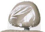 Headrest Covers,  x 11", Clear, Plastic, 250/bx.