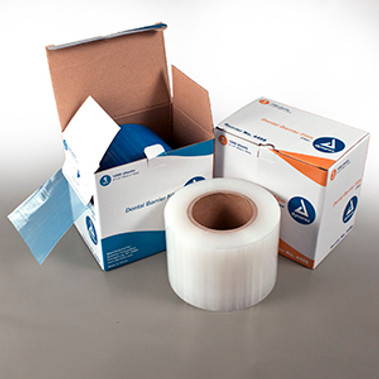 Dental Barrier Film 8/cs (1,200 sheets per box) - 4" x 6"