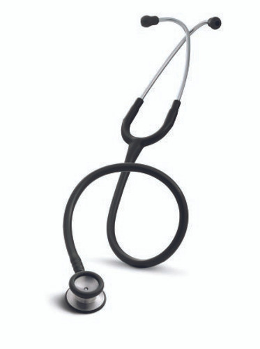 Classic Stethoscope - Pediatric Littmann® Classic II Black 1-Tube 28 Inch Tube Double Sided Chestpiece