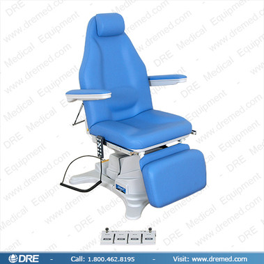 DRE Milano E20 Power Procedure Chair/Black Color