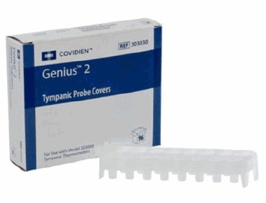 Thermometer Probe Cover Genius™ For Genius™ 2 Tympanic Thermometer 96 per Box KENDAL