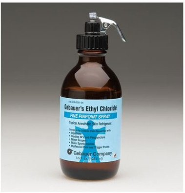 Gebauer's Ethyl Chloride® Ethyl Chloride 100% Medium Stream Spray Bottle 3.5 oz.