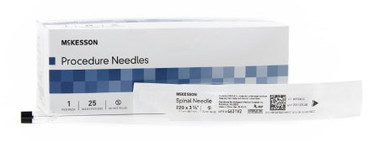 Spinal Needle 22 Gauge 3.5 Inch, 25/BX