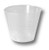Graduated Medicine Cup Economy 1 oz. Clear Polypropylene Disposable CUP, MEDICINE 1OZ POLY ECON ( 100/SL 50SL/CS)