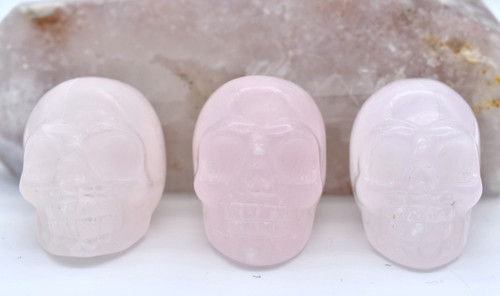 Pink Calcite Skull