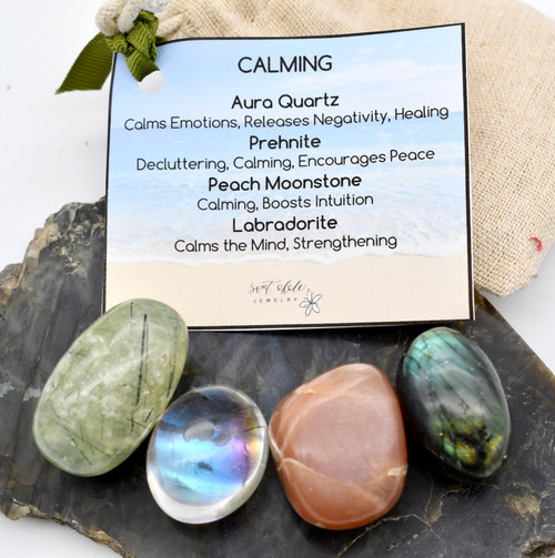 Calming Crystal Pouch Set