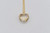 14kgf Clear Quartz Heart Necklace