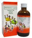 Leginsol-Vita Multivitamins and Lysine Syrup 120mL