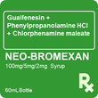 Neo-Bromexan 100mg / 5mg / 2mg / 5mL Syrup 60mL
