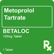 Betaloc 100mg 1 Tablet