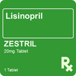 Zestril 20mg 1 Tablet