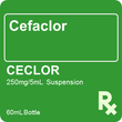 Ceclor DS 250mg / 5mL Suspension 60mL