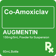 Augmentin 156.25 mg / 5mL Suspension 60mL