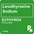 Euthyrox 50mcg 1 Tablet