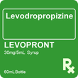 Levopront 30mg / 5mL Syrup 60mL