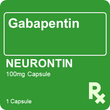 Neurontin 100mg 1 Tablet