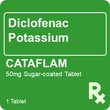 Cataflam 50mg 1 Tablet