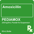 Pediamox 250mg5mL Suspension 60mL