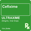 Ultraxime 20mg /mL Drops 10mL