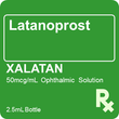 Xalatan 50mcg/mL Eye Drops 2.5mL