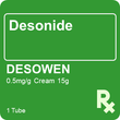 Desowen 0.5mg/g Cream Tube 15g