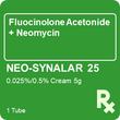 Neo-Synalar 25 0.025%/0.5% Cream Tube 5g