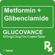 Glucovance 500mg/2.5mg 1 Tablet