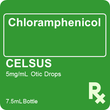 Chloramphenicol Celsus 5mg /mL Ear Drops 7.5mL