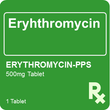 Erythromycin 500mg 1 Tablet Pps