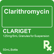 Clariget 125mg / 5mL Granules 50mL