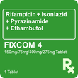 Fixcom 4 150mg / 75mg / 275mg / 400mg 1 Tablet