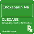 Clexane 60mg/0.6mL Inj