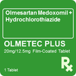 Olmetec Plus 20mg/12.5mg 1 Tablet