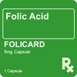 Folicard 5mg 1 Capsule