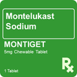 Montiget 5mg 1 Tablet