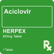 Herpex 800mg 1 Tablet