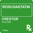 Crestor 40mg 1 Tablet