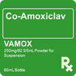 Vamox 250mg / 62.5mg / 5mL Suspension 60mL