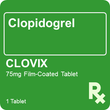 Clovix 75mg 1 Tablet