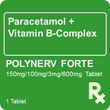 Polynerv Forte 150mg / 100mg / 3mg / 600mg 1 Tablet