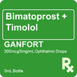 Ganfort 0.3mg / 5mg / mL Ophthalmic Solution 3mL
