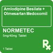 Normetec 5mg/40mg 1 Tablet