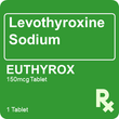 Euthyrox 150mcg 1 Tablet