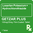 Getzar Plus 100mg/25mg 1 Tablet