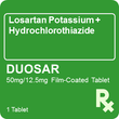 Duosar 50mg/12.5mg 1 Tablet