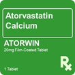 Atorwin 20mg 1 Tablet